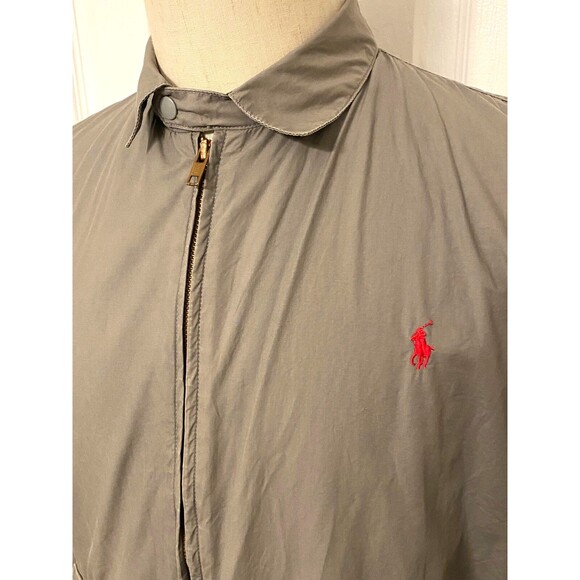 Vintage POLO RALPH LAUREN Men's M Bomber Motorcycle Jacket USA Lined Grandpacore - Picture 7 of 12